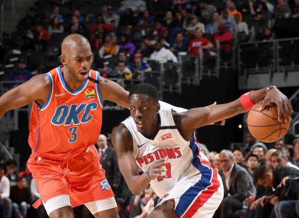  雷霆新秀爆发终结火箭七连胜  